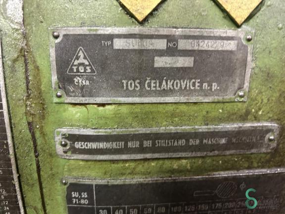 TOS SU63A-8000 MET9.674 31 17066